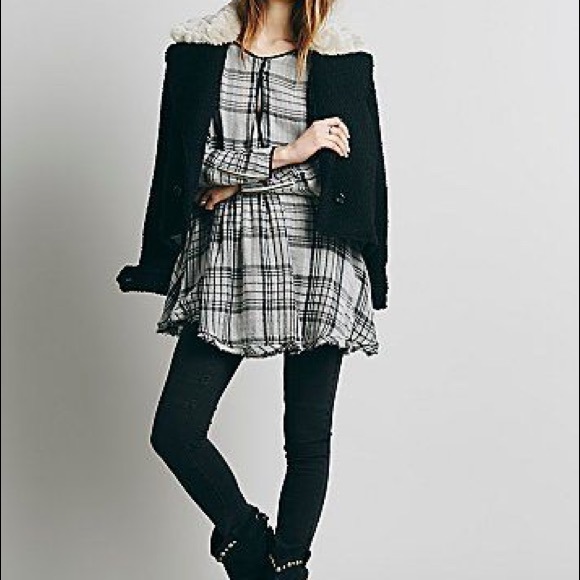 Free people plaid tunic - Picture 2 of 8